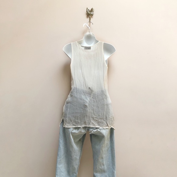 DKNY SHEER SILK TOP - Picture 3 of 8